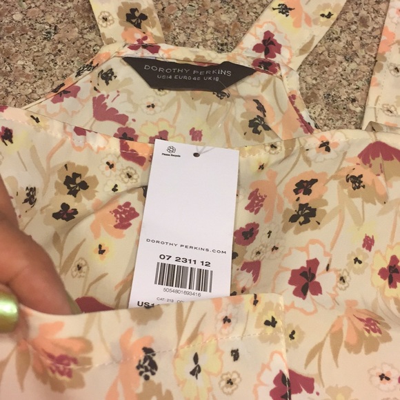 DOROTHY PERKINS Daisy D Pinny Dress NWT - Picture 7 of 7